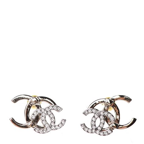 double c chanel earrings